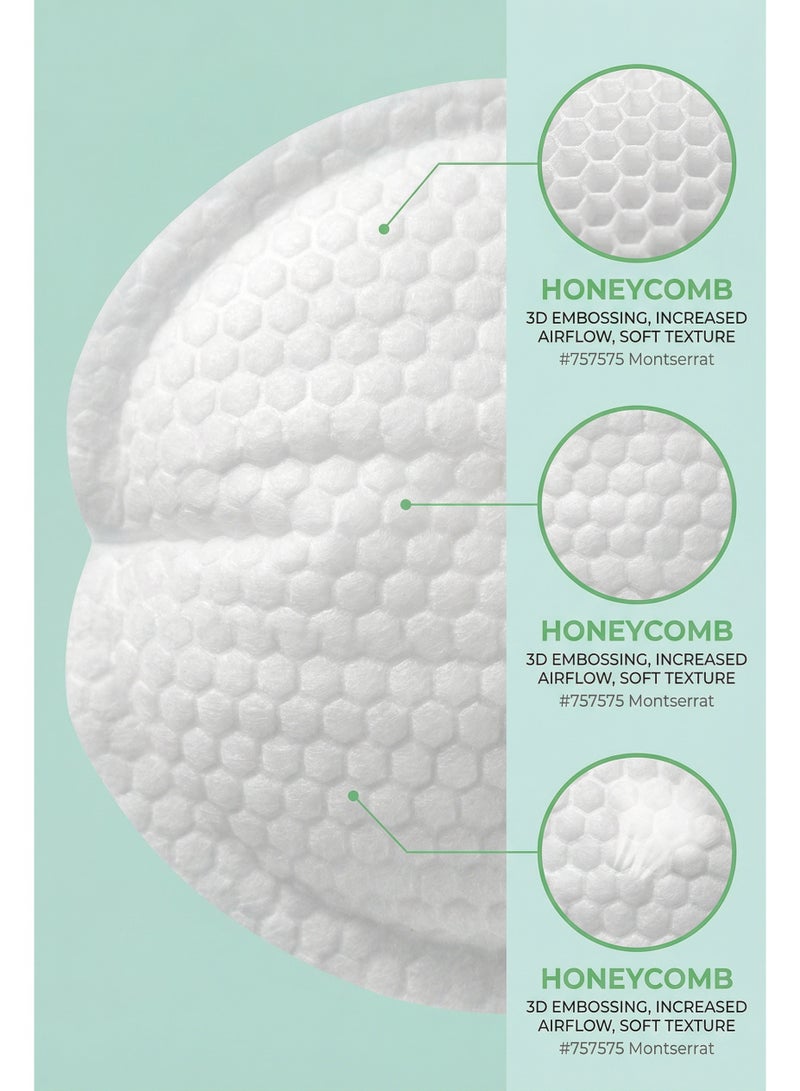 A Pack of 100 Highly Absorbent Disposable Nursing Pads That Are Soft And Spill-Resistant, Designed Specifically for Breastfeeding. These Ultra-Thin Pads Come in Individual Packaging, Ensuring Safety And Hygiene, Making Them a Great Gift for Holidays - Image 5